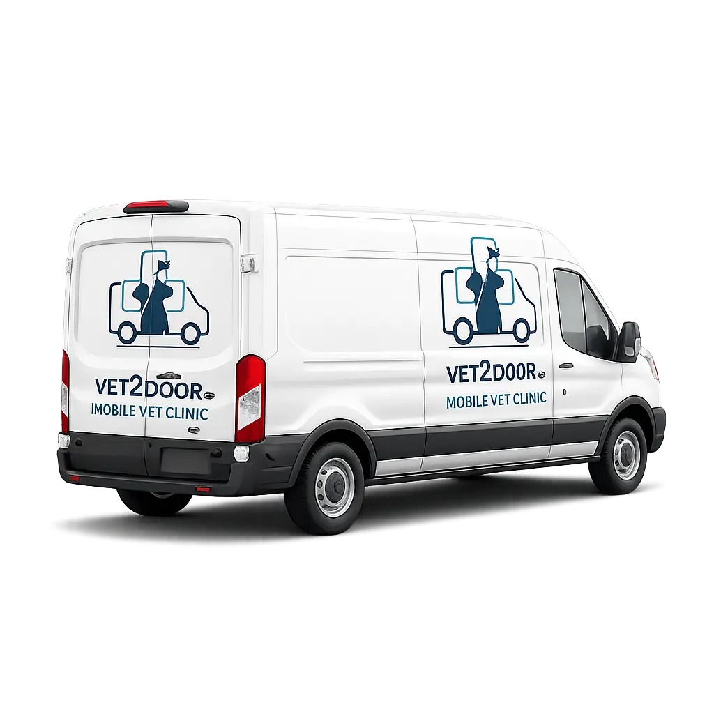 Top Care Mobile Vet Clinic Van Front
